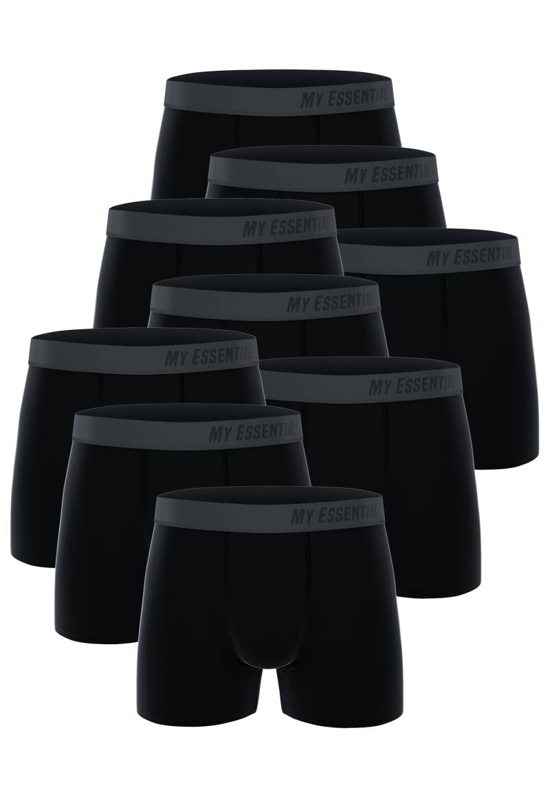 9 er Pack My Essential Clothing Basic Boxershorts Cotton Bio Herren Shorts Unter... von My Essential Clothing