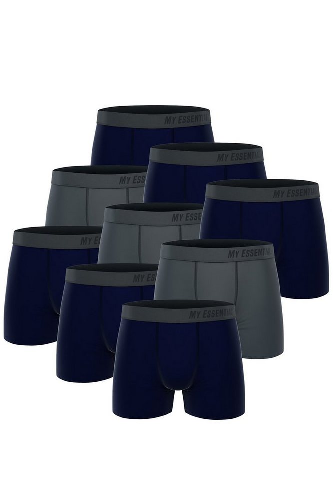 My Essential Clothing Boxershorts My Essential 9 Pack Boxers Cotton Bio (Spar-Pack, 9-St., 9er-Pack) von My Essential Clothing