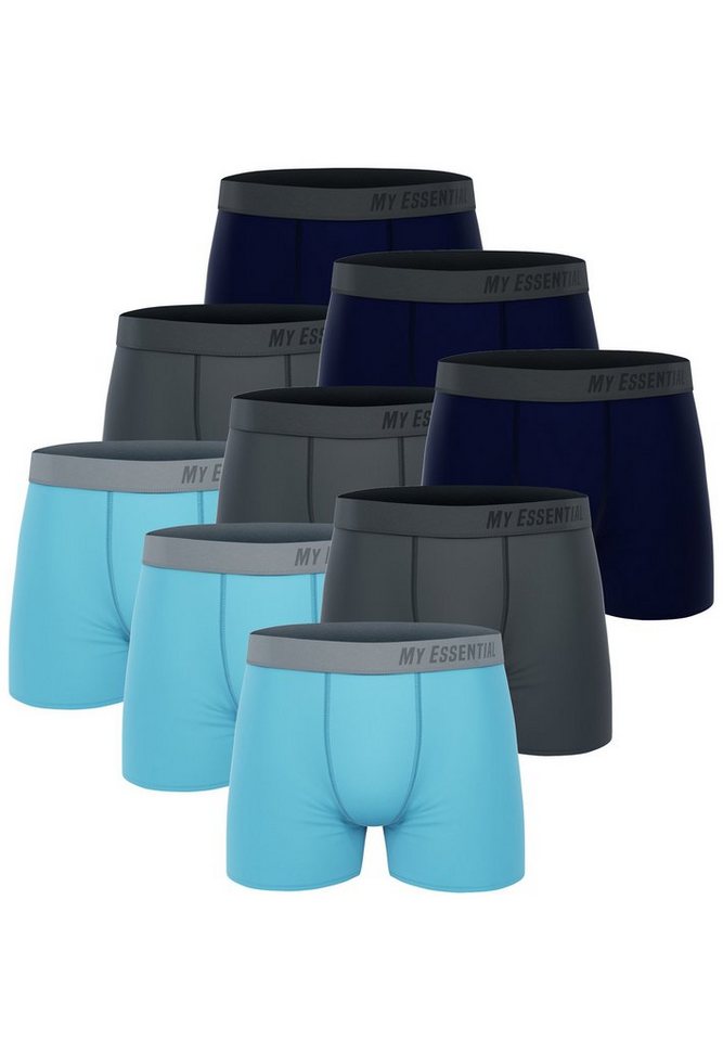 My Essential Clothing Boxershorts My Essential 9 Pack Boxers Cotton Bio (Spar-Pack, 9-St., 9er-Pack) von My Essential Clothing