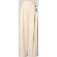 My Essential Wardrobe Wide Leg Bundfaltenhose mit Gürtelschlaufen Modell 'Cadiz' in Sand, Größe 40 My Essential Wardrobe Wide Leg Bundfaltenhose mit Gürtelschlaufen Modell 'Cadiz' in Sand, Größe 40 von My Essential Wardrobe