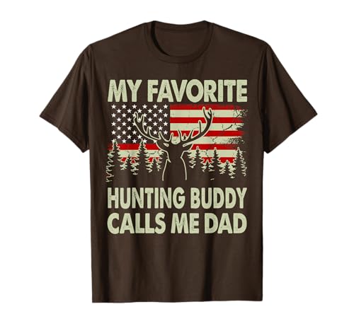Jagd-Shirt Mein Lieblings-Jagdkumpel nennt Mich Papa Herren Papa T-Shirt Jagd-Shirt Mein Lieblings-Jagdkumpel nennt Mich Papa Herren Papa T-Shirt von My Favorite Hunting Buddy Hunting-Shirt Dad Men