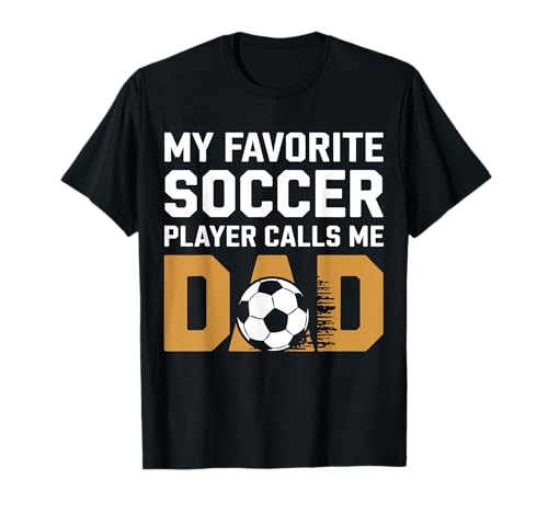 Mein Lieblingsspieler nennt Mich Dad Soccer Dad Fathers Day Kids T-Shirt Mein Lieblingsspieler nennt Mich Dad Soccer Dad Fathers Day Kids T-Shirt von My Favorite Player Calls Me Dad Soccer Women Men