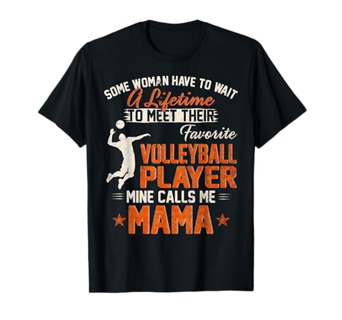 Vintage My Favorite Volleyball Player Call Me Mama Funny T-Shirt von My Favorite Volleyball Player Calls Me Mama Funny