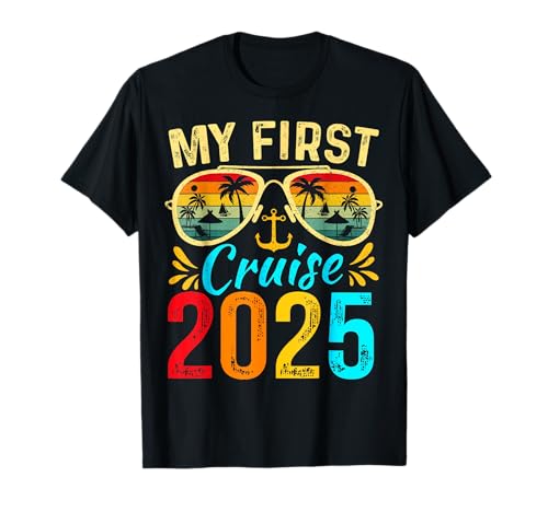 Meine erste Kreuzfahrt 2025 mit passendem Familienschiff für Kinder T-Shirt Meine erste Kreuzfahrt 2025 mit passendem Familienschiff für Kinder T-Shirt von My First 2025 Cruise Trip Vacation Matching Family