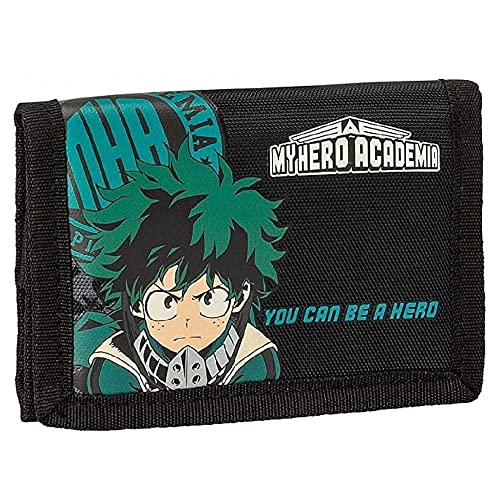 My Hero Academia Brieftasche Comix Anime, Schwarz, Casual von My Hero Academia