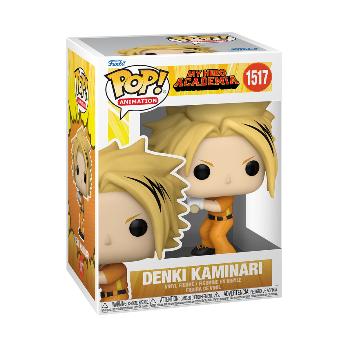 My Hero Academia - Denki Kaminari Vinyl Figur 1517 - Funko Pop! Figur - Funko Shop Deutschland - Lizenzierter Fanartikel von My Hero Academia