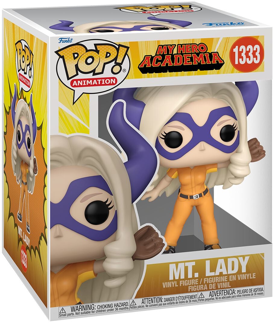 My Hero Academia - Mt. Lady (Super Pop!) Vinyl Figur 1333 - Funko Pop! Figur - Funko Shop Deutschland - Lizenzierter Fanartikel von My Hero Academia