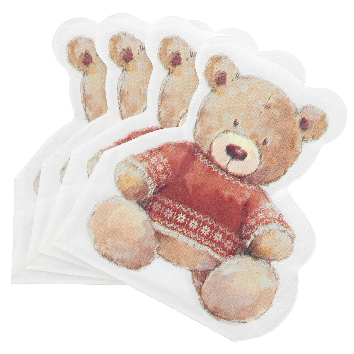 12 Servietten im weihnachtlichen Design von My Home