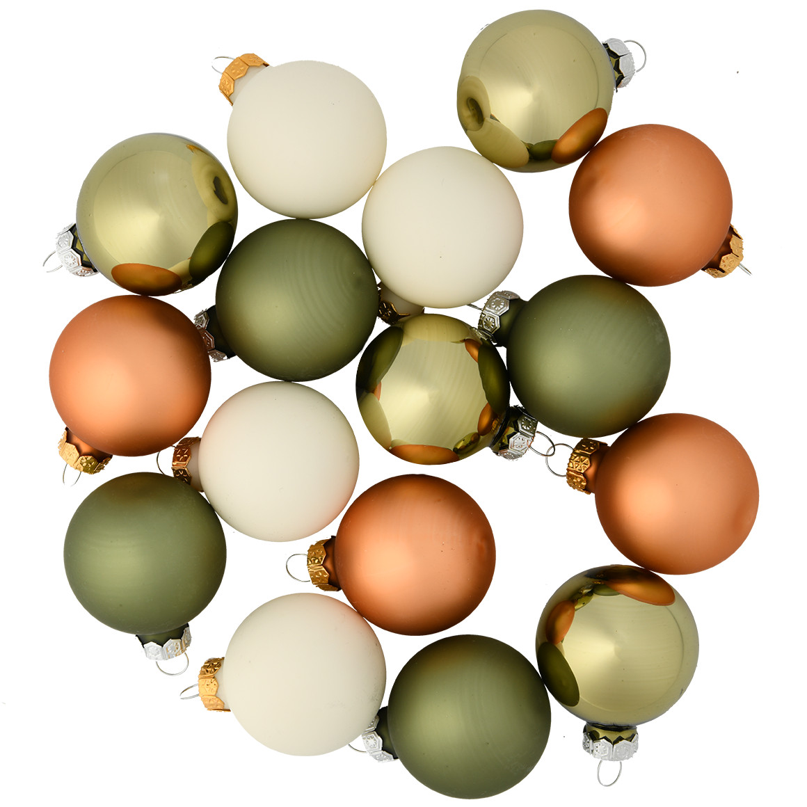 16 Weihnachtskugeln im Set von My Home