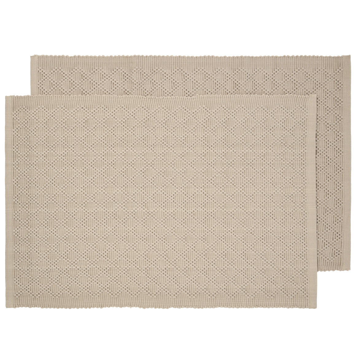 2 Platzsets mit Ripp-Struktur von My Home