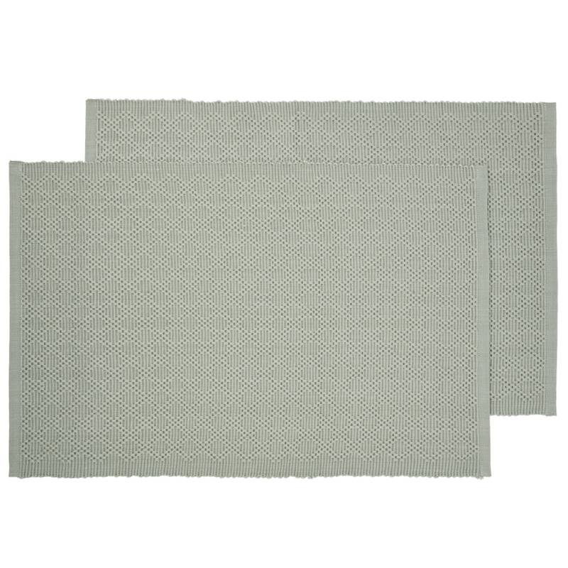 2 Platzsets mit Ripp-Struktur von My Home