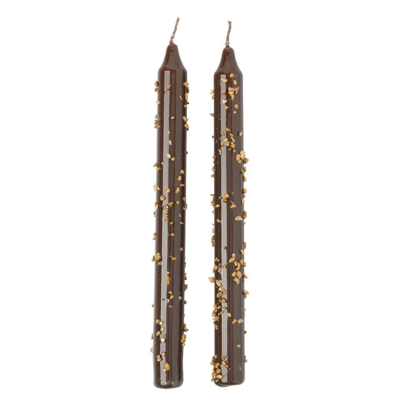 2 Stabkerzen im weihnachtlichen Design von My Home