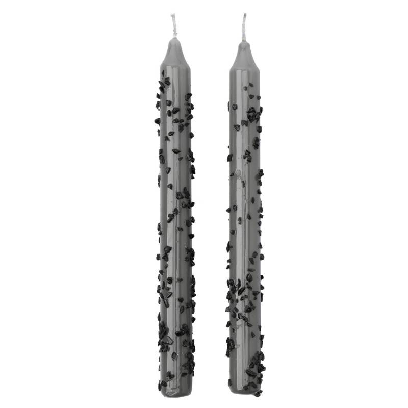 2 Stabkerzen im weihnachtlichen Design von My Home