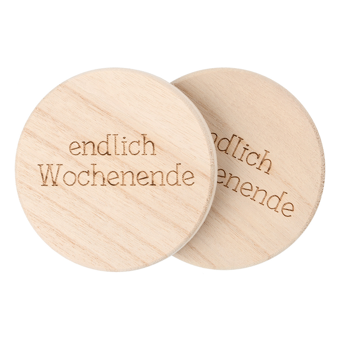 2 Untersetzer aus Holz 2 Untersetzer aus Holz von My Home
