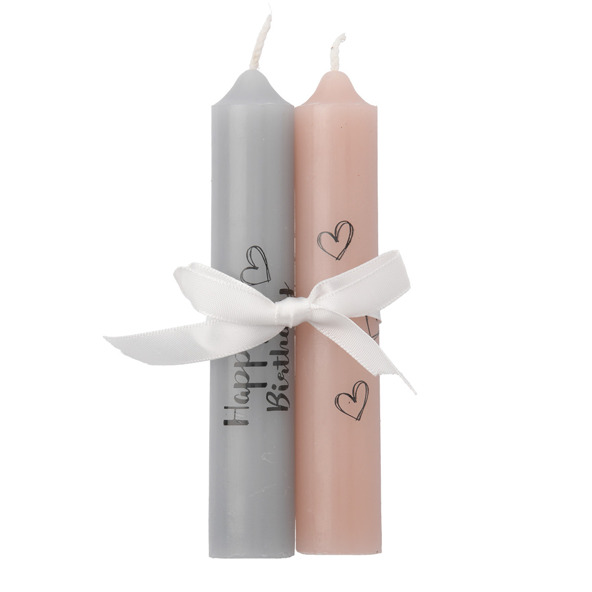 2 kleine Stabkerzen mit Spruch von My Home