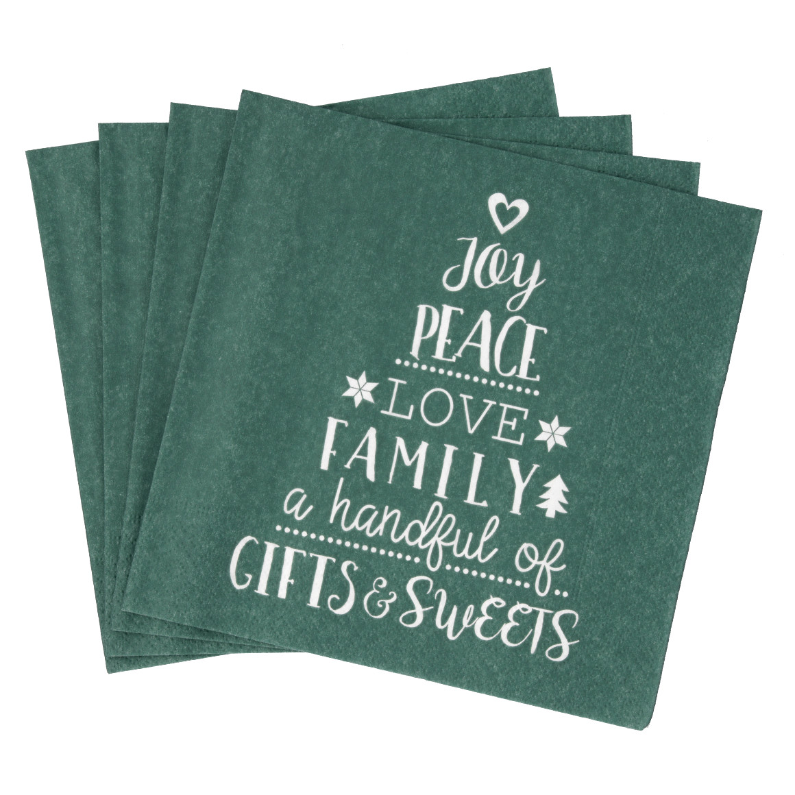 20 Servietten im weihnachtlichen Design von My Home