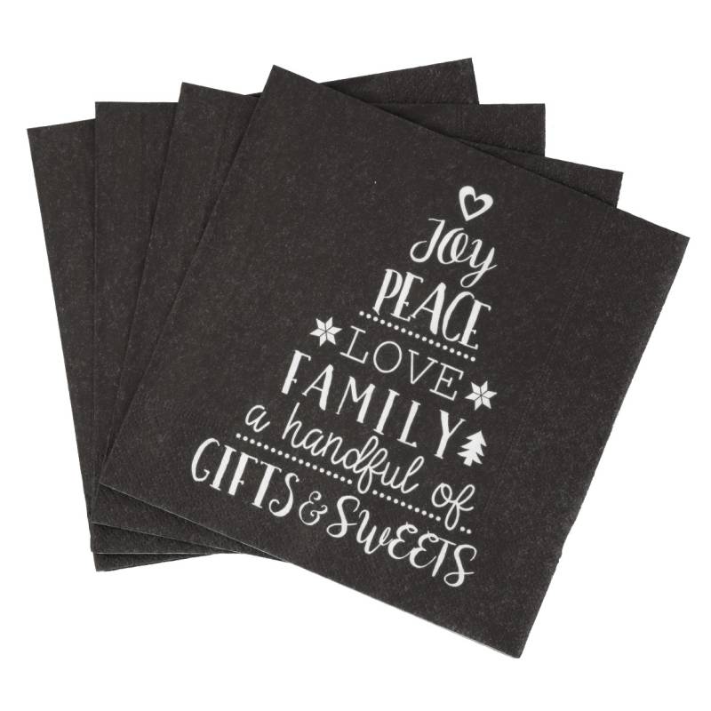 20 Servietten im weihnachtlichen Design von My Home