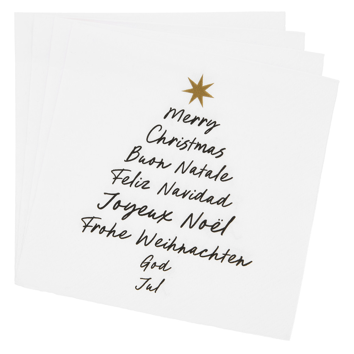 20 Servietten im weihnachtlichen Design von My Home