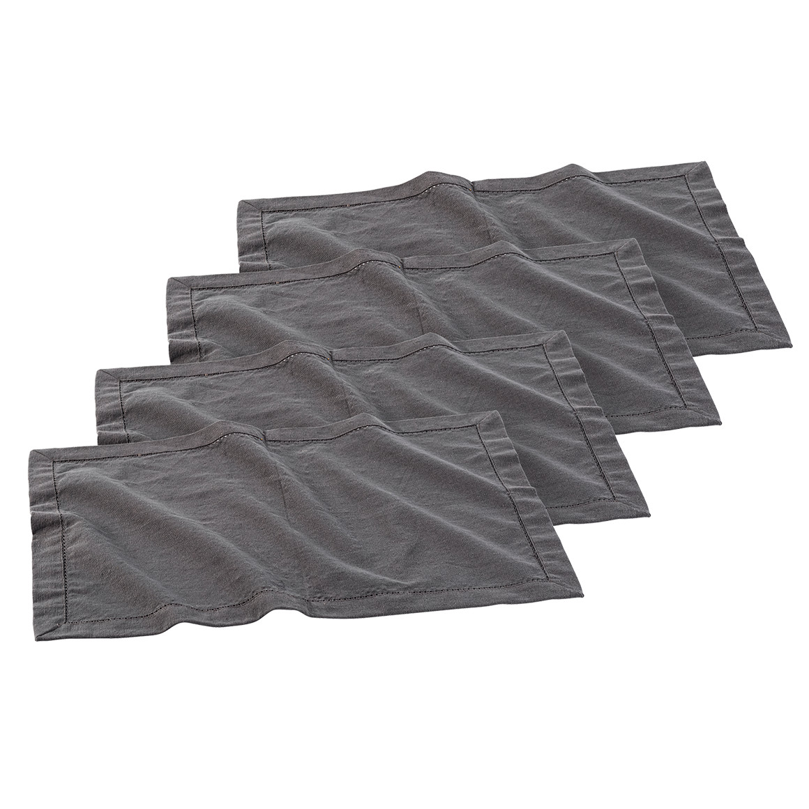 4 Platzsets mit Lochstickerei 4 Platzsets mit Lochstickerei von My Home