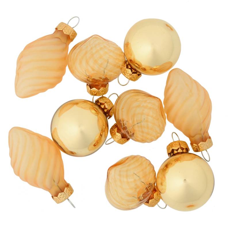 9 Weihnachtskugeln in verschiedenen Formen von My Home