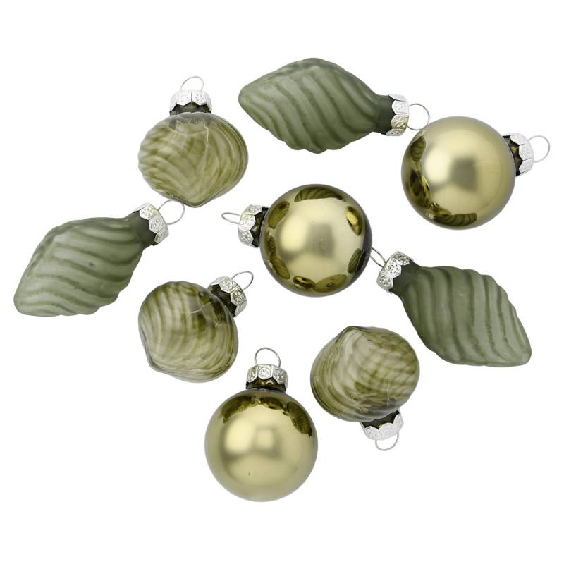 9 Weihnachtskugeln in verschiedenen Formen von My Home