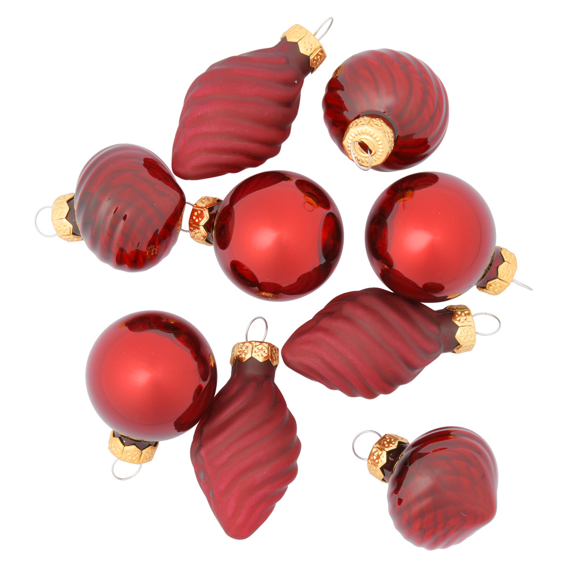 9 Weihnachtskugeln in verschiedenen Formen 9 Weihnachtskugeln in verschiedenen Formen von My Home