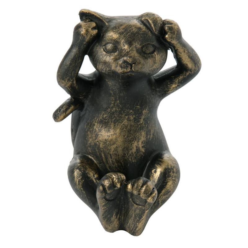 Dekofigur Katze in Antik-Optik von My Home