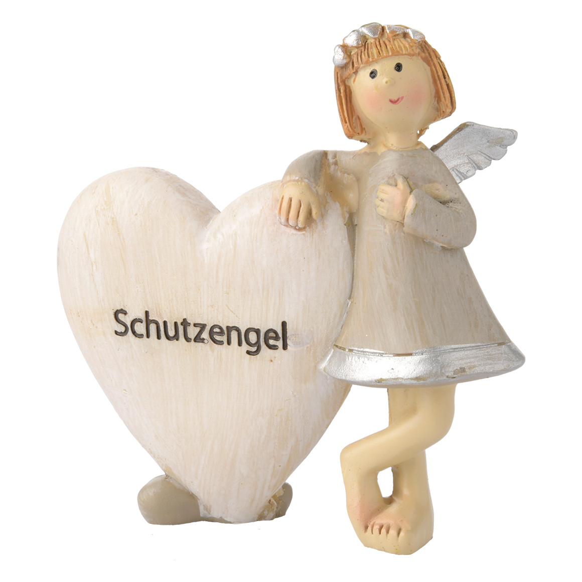 Dekofigur in Engel-Form mit Herz von My Home