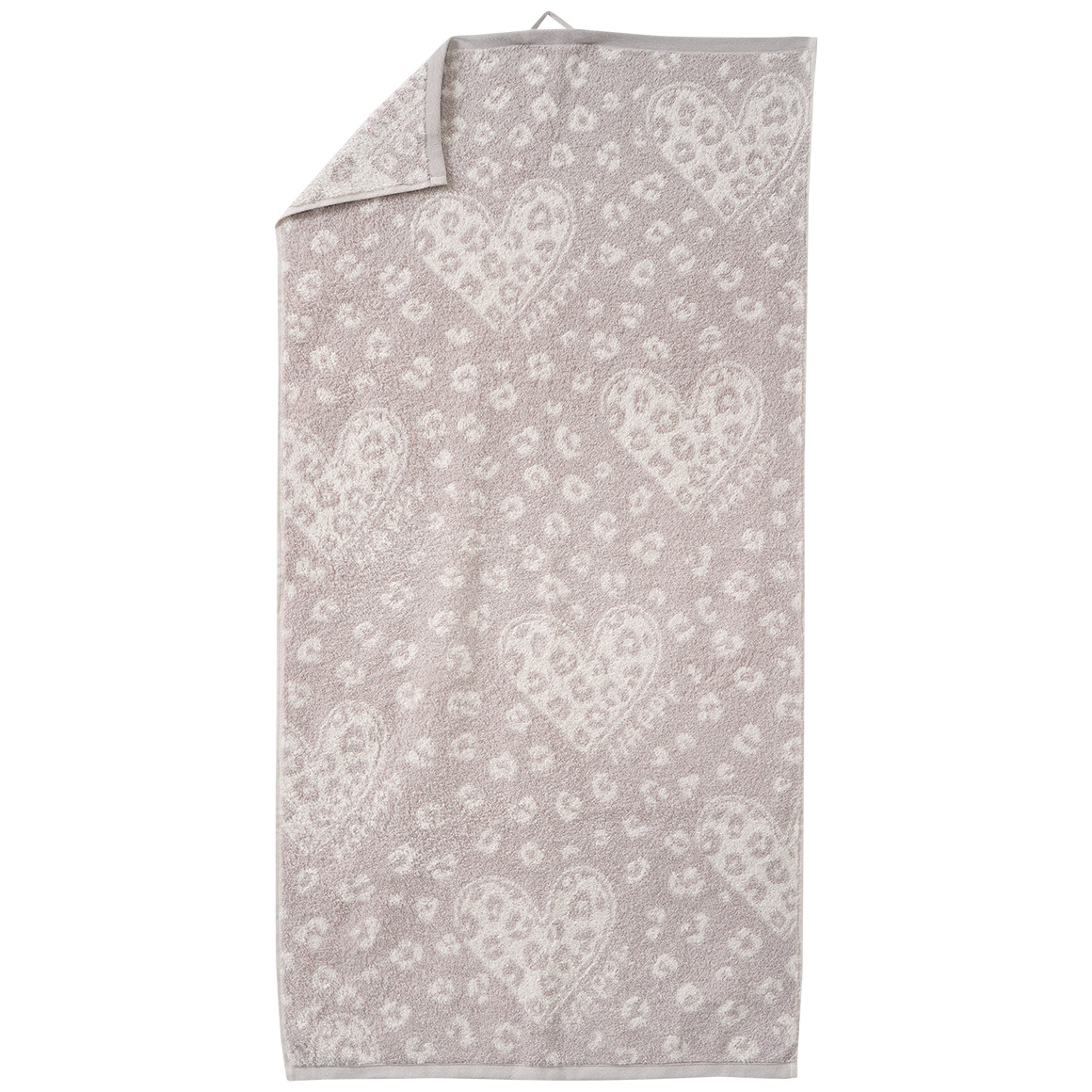 Duschtuch mit Herz-Allover von My Home