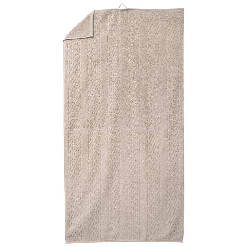 Duschtuch mit Zopfmuster von My Home