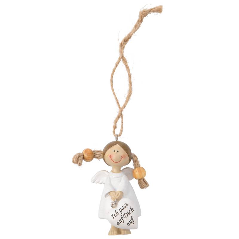 Engel-Dekohänger mit Schriftzug von My Home