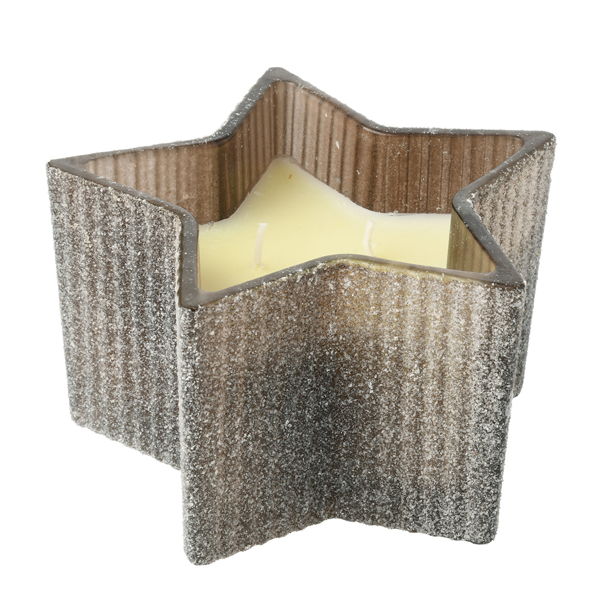 Große Kerze im weihnachtlichen Design von My Home