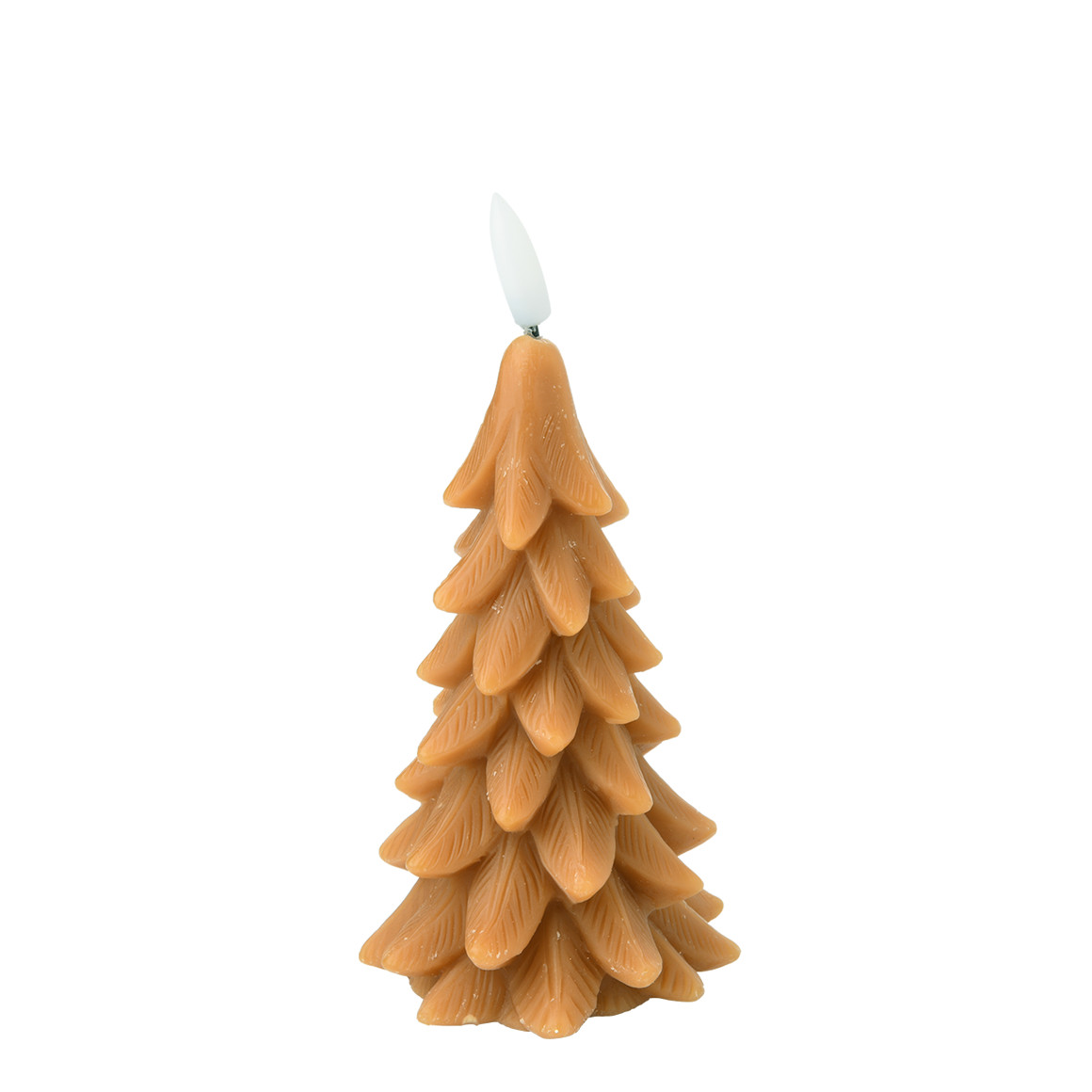 Große LED-Kerze in Tannenbaum-Optik von My Home