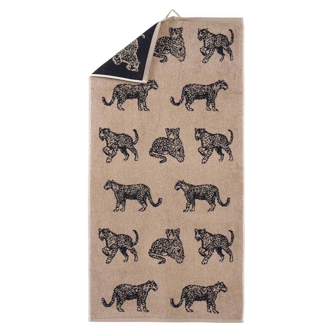 Handtuch mit Leoparden-Motiven von My Home
