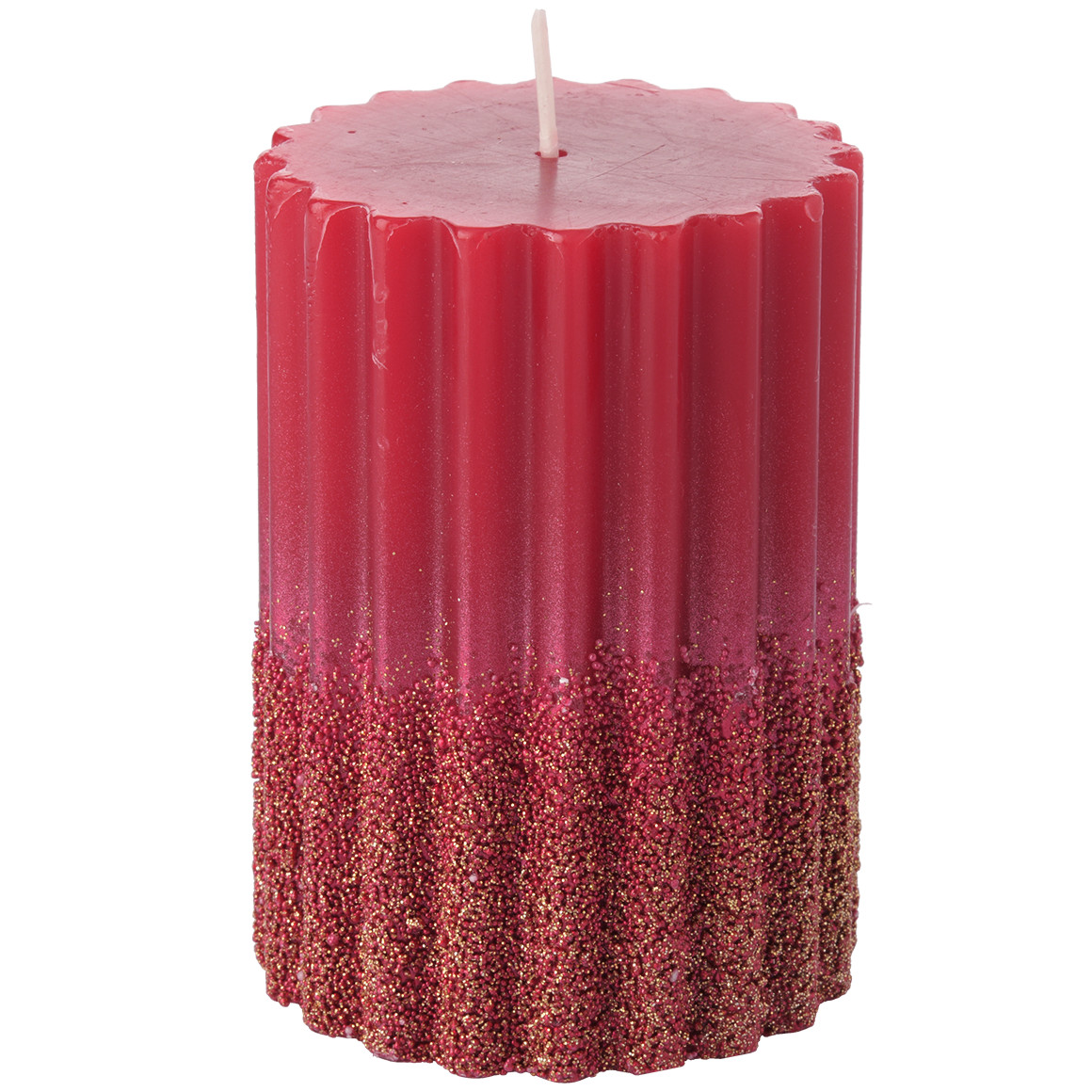 Kerze im weihnachtlichen Design von My Home