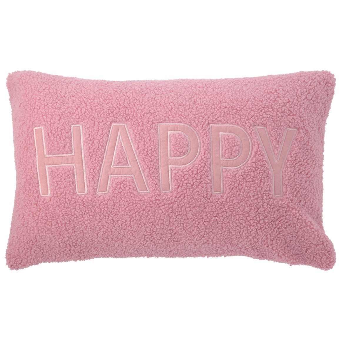 Kissenhülle aus Teddyplüsch von My Home