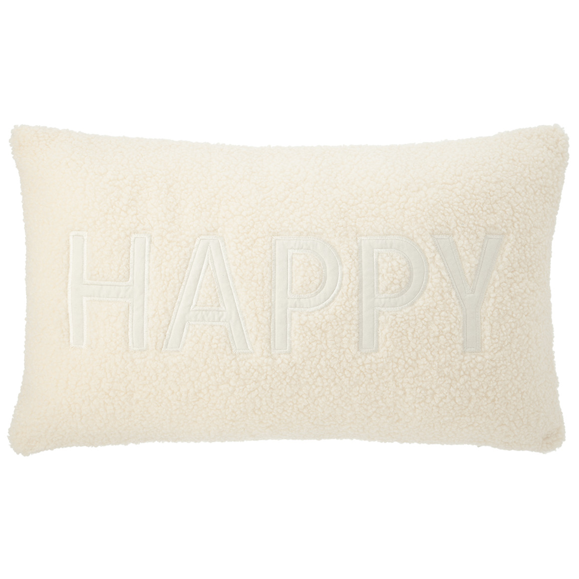 Kissenhülle aus Teddyplüsch von My Home