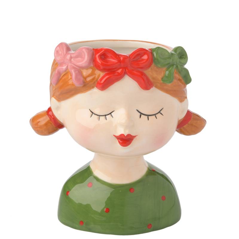 Kleine Vase in Gesichts-Form von My Home