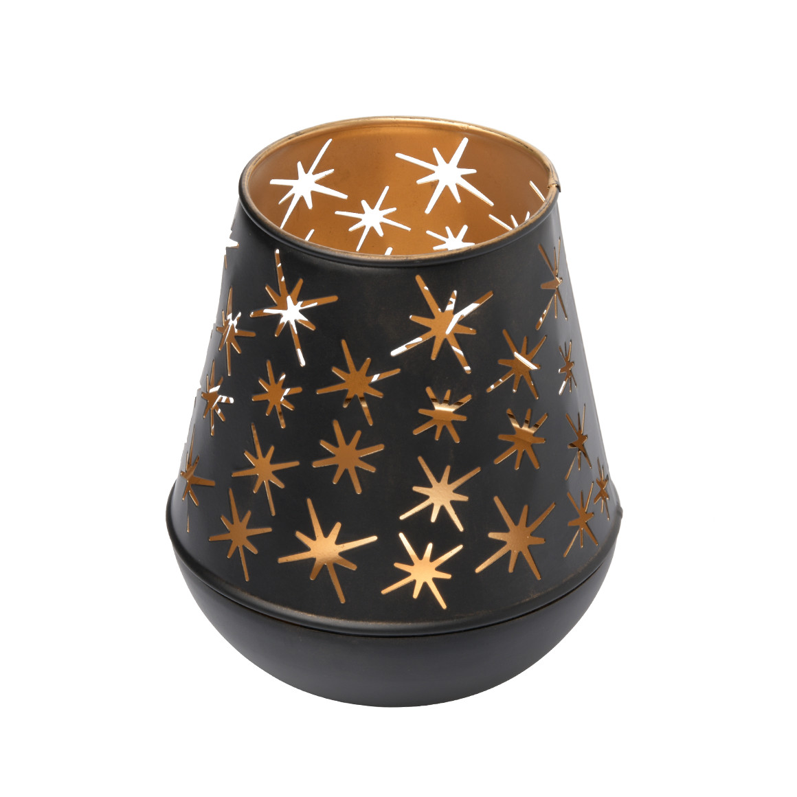 Kleines Windlicht aus Metall von My Home