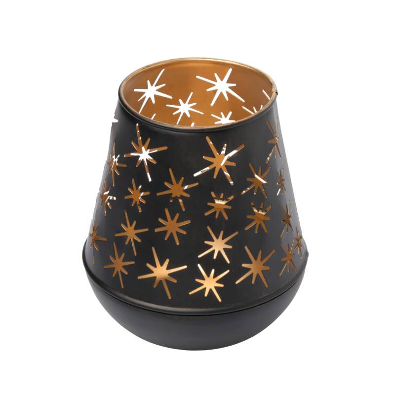 Kleines Windlicht aus Metall von My Home