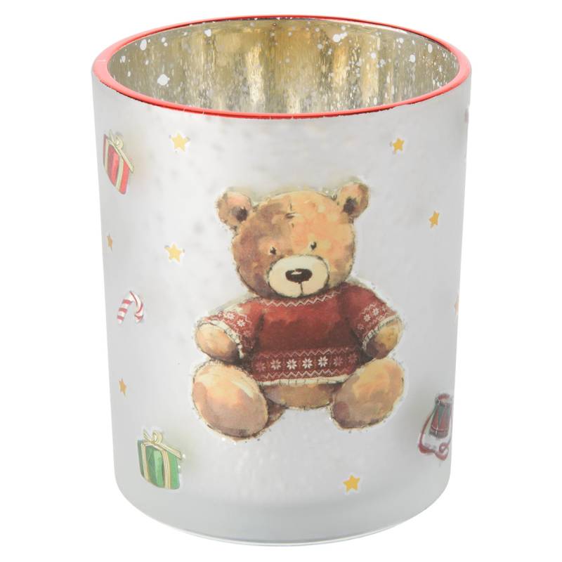 Kleines Windlicht im weihnachtlichen Design von My Home