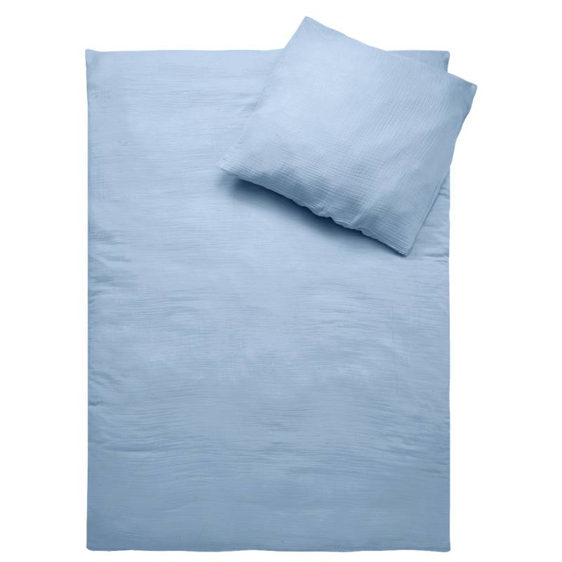 Musselin Bettwäsche 135 x 200 cm unifarben von My Home