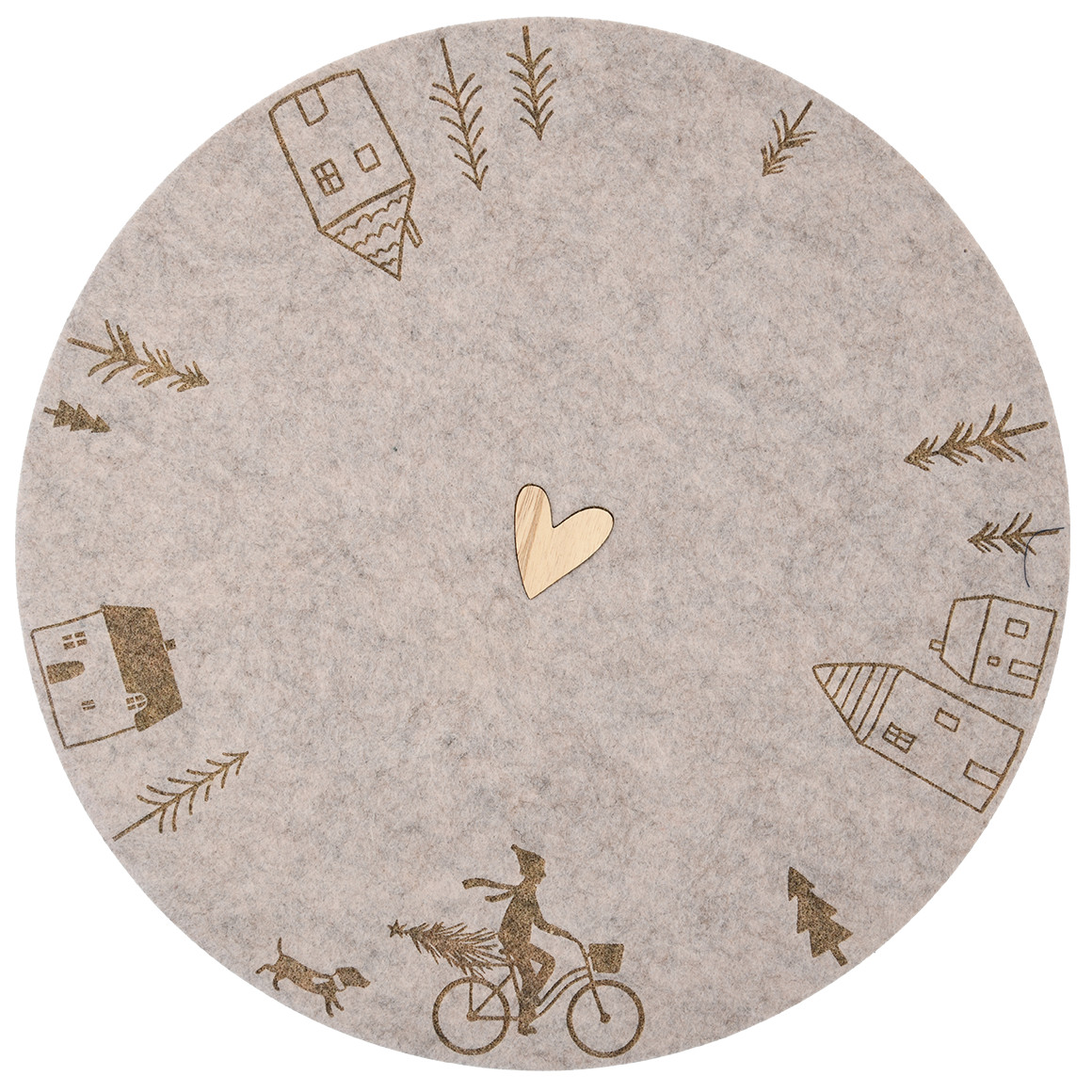 Platzset im weihnachtlichen Design von My Home