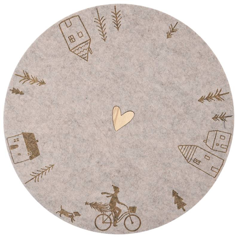 Platzset im weihnachtlichen Design von My Home