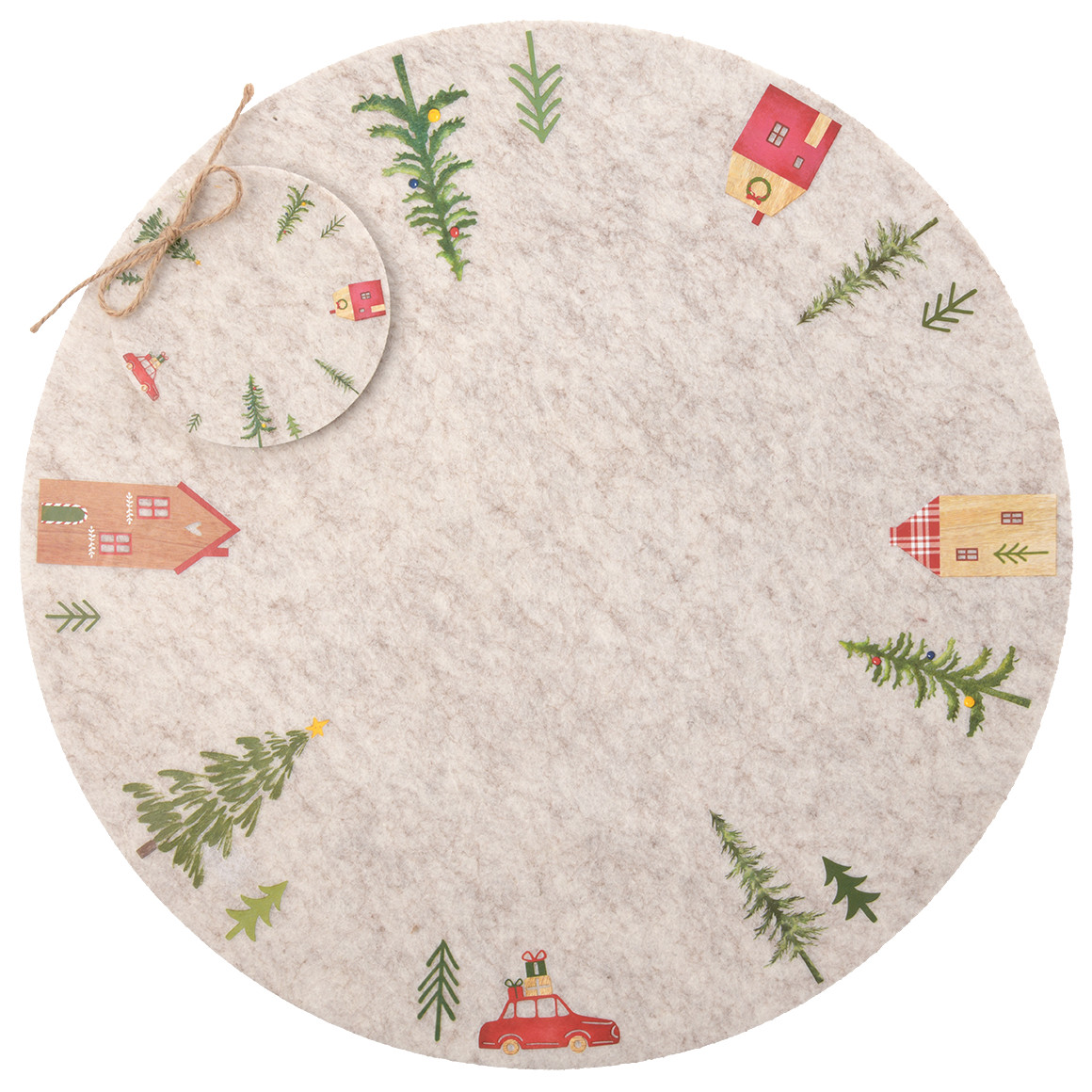 Platzset im weihnachtlichen Design von My Home