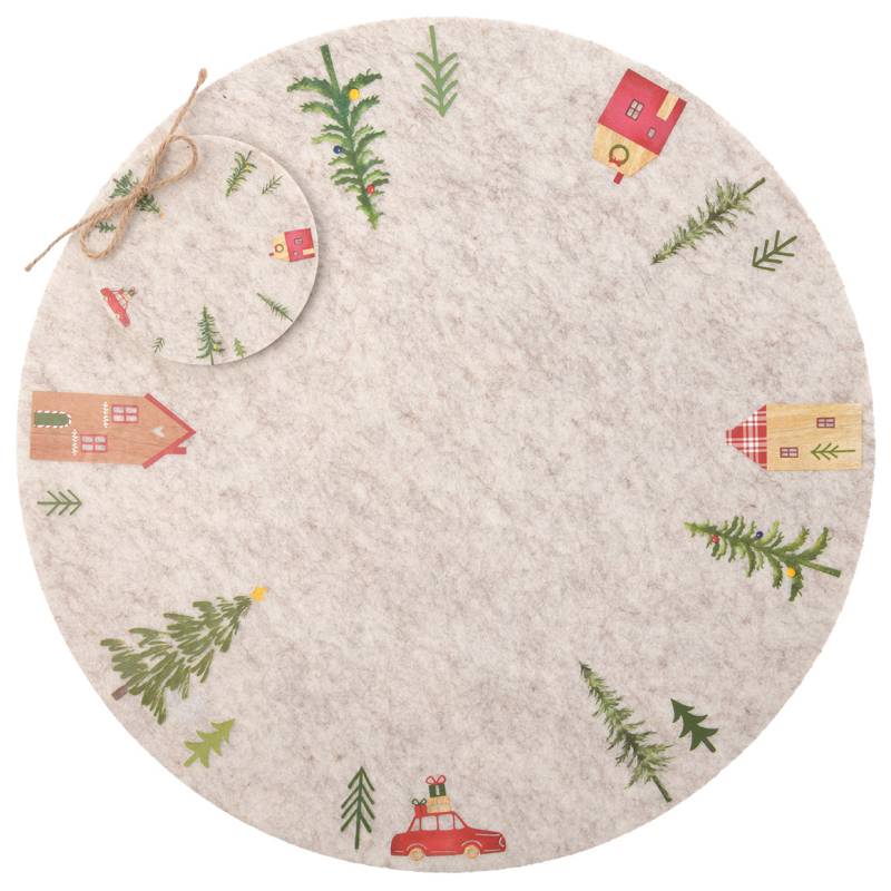 Platzset im weihnachtlichen Design von My Home
