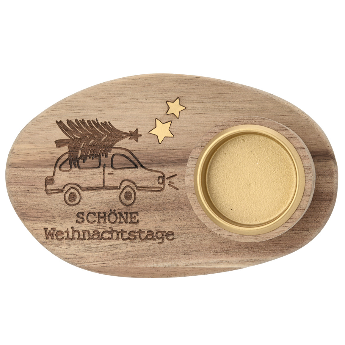 Teelichthalter im weihnachtlichen Design von My Home