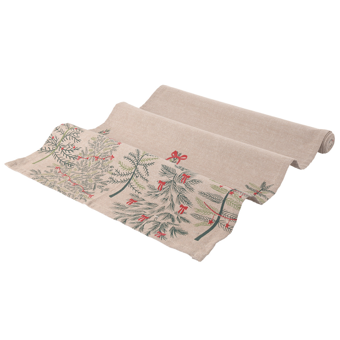 Tischläufer mit Schneeflocken-Motiven von My Home