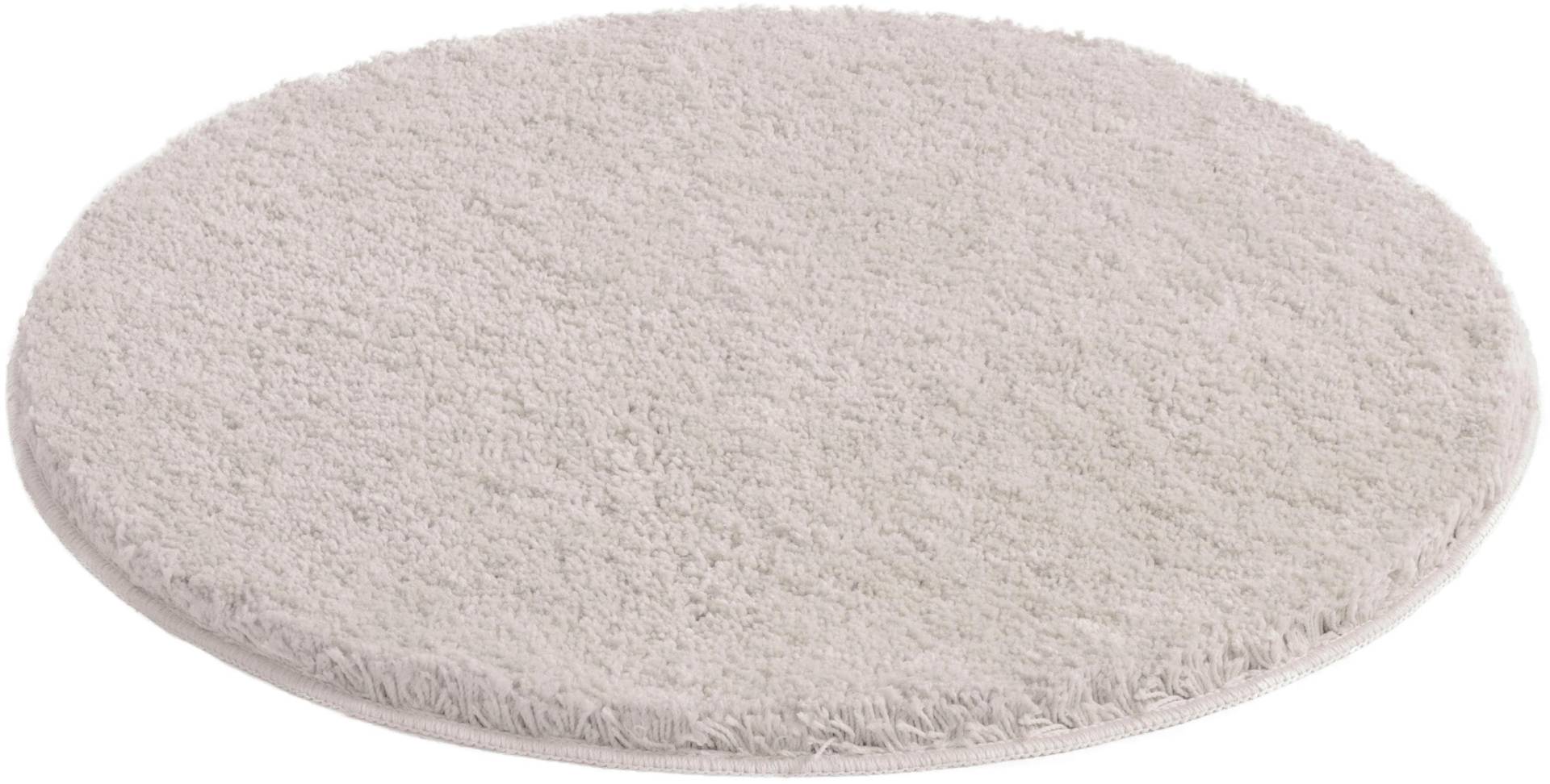 my home Badematte "Inga, Badezimmer Teppich, Badvorleger" Höhe 20 mm rutschhemmend beschichtet fußbodenheizungsgeeignet  schnell trocknend  strapazierfähig Badteppich, unifarben, weich, als halbrund und rechteckig erhältlich von My Home