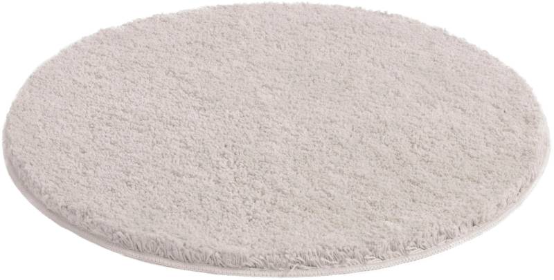 my home Badematte "Inga, Badezimmer Teppich, Badvorleger" Höhe 20 mm rutschhemmend beschichtet fußbodenheizungsgeeignet  schnell trocknend  strapazierfähig Badteppich, unifarben, weich, als halbrund und rechteckig erhältlich von My Home